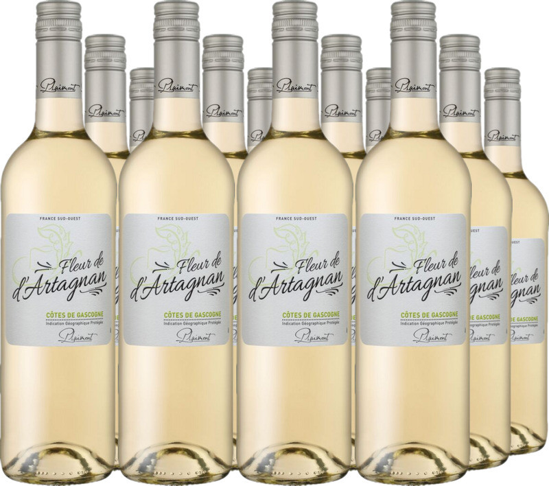 12er Vorteilspaket Fleur de d'Artagnan Blanc