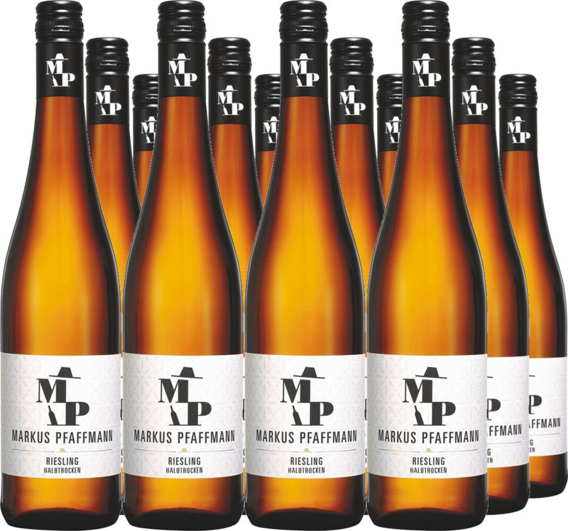 12er Vorteilspaket Riesling QbA halbtrocken M.P.