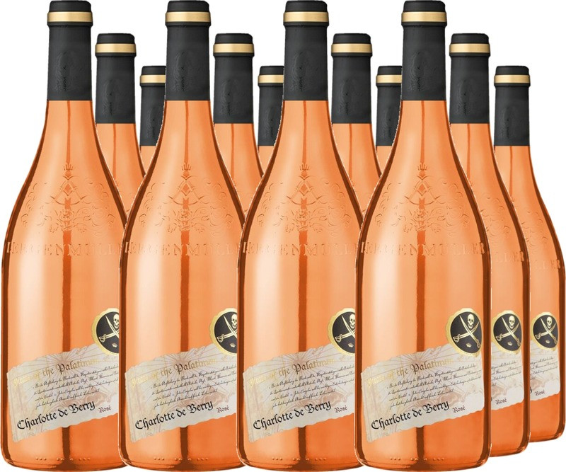 12er Vorteilspaket Charlotte de Berry Rosé trocken