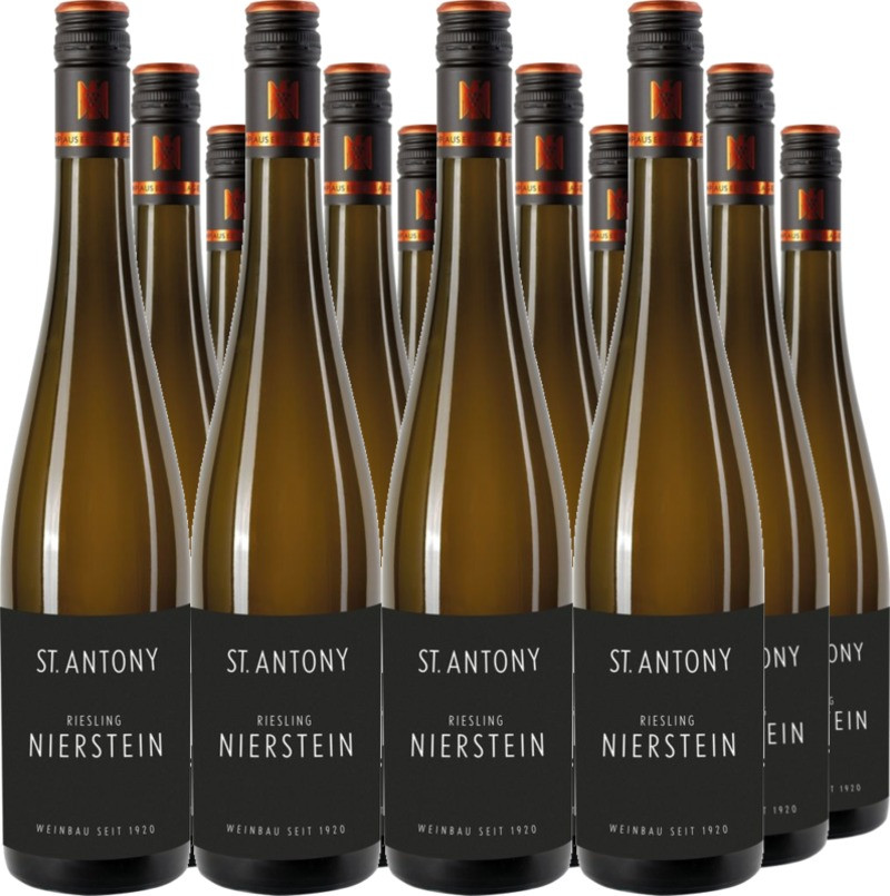 12er Vorteilspaket Niersteiner Riesling QbA trocken