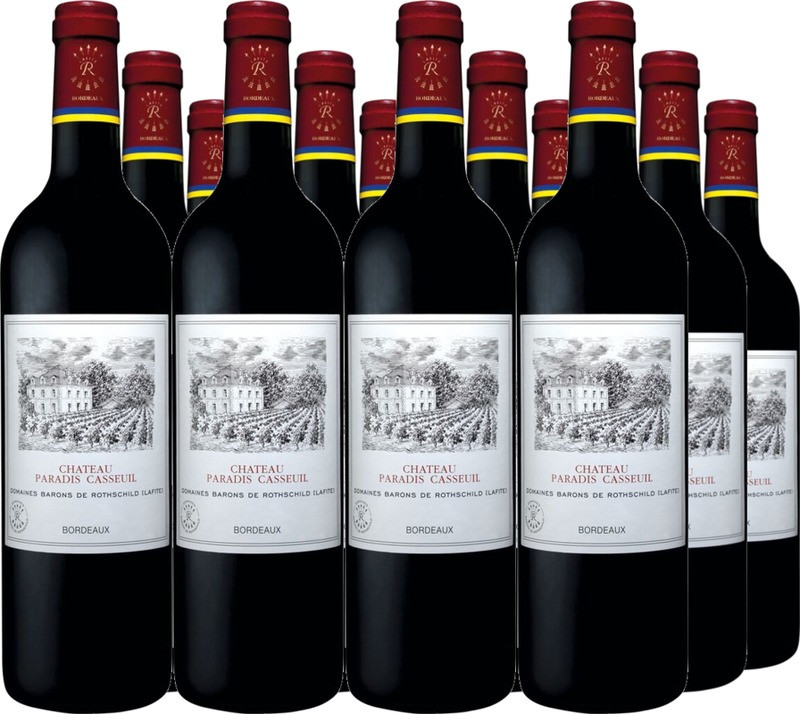 12er Vorteilspaket Château Paradis Casseuil Bordeaux AOC