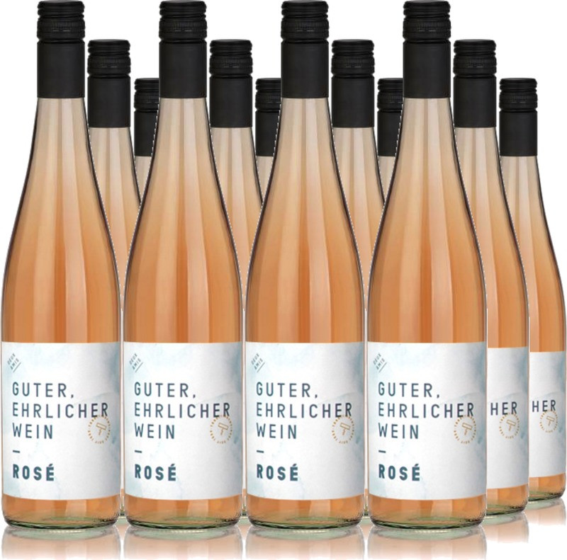 12er Vorteilspaket Guter, ehrlicher Wein Rosé