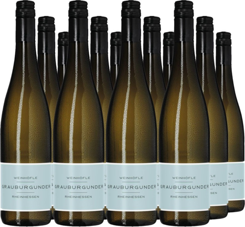 12er Vorteilspaket Grauburgunder Rheinhessen