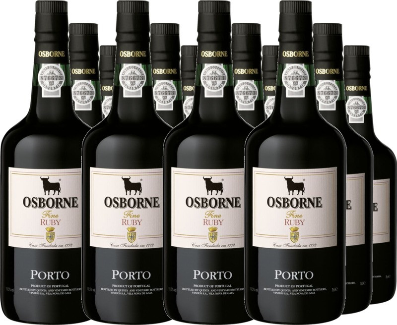 12er Vorteilspaket Osborne Ruby Port 19,5% vol
