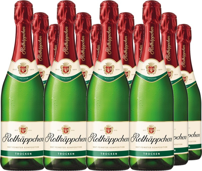 12er Vorteilspaket Sekt trocken