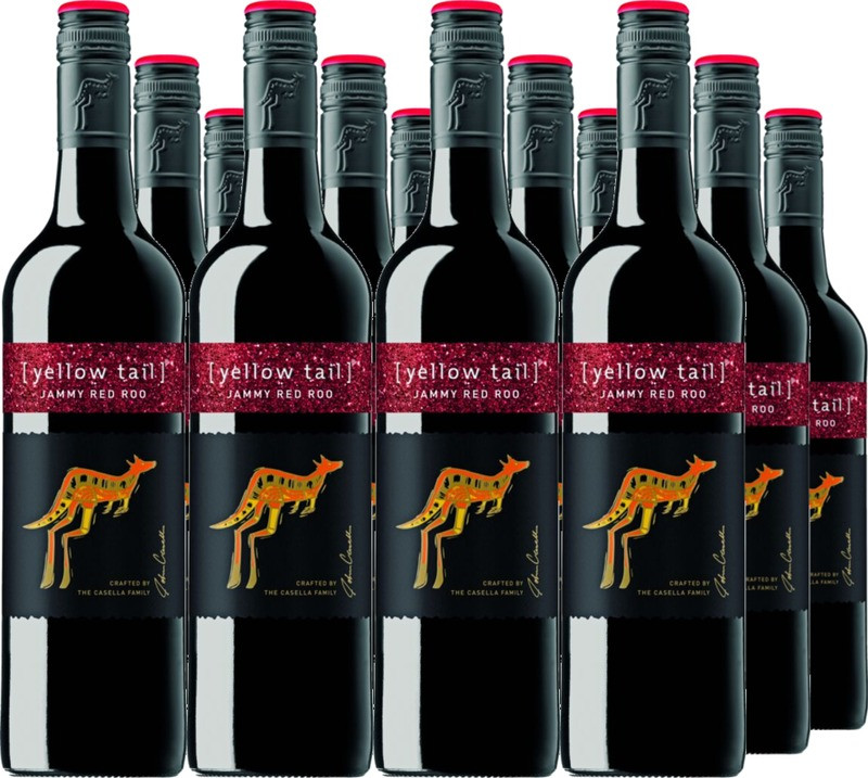 12er Vorteilspaket [yellow tail] Jammy Red