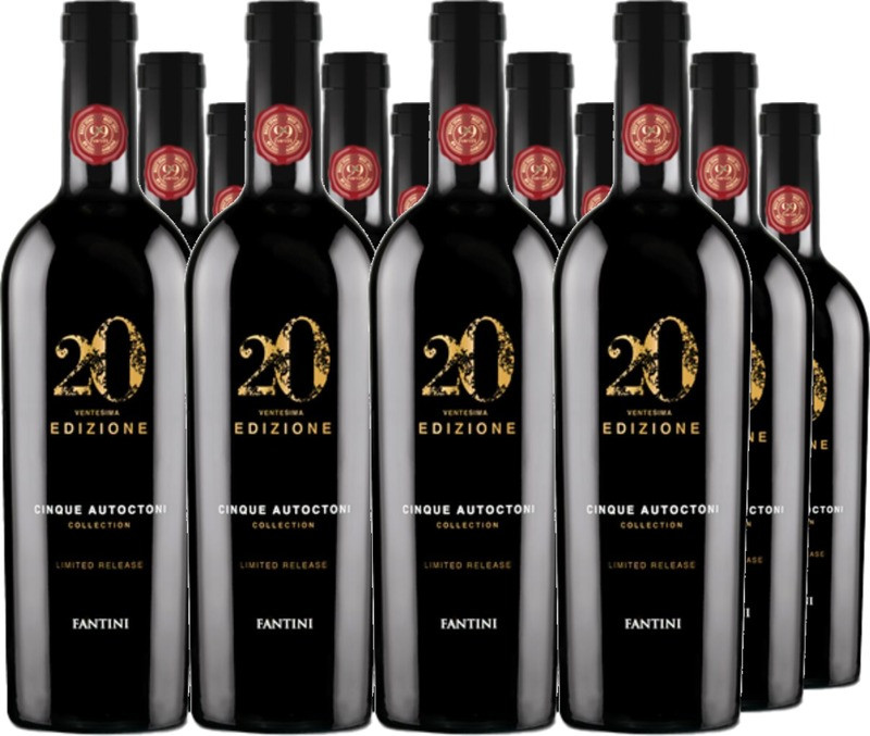 12er Vorteilspaket Edizione Fantini Collection Rosso