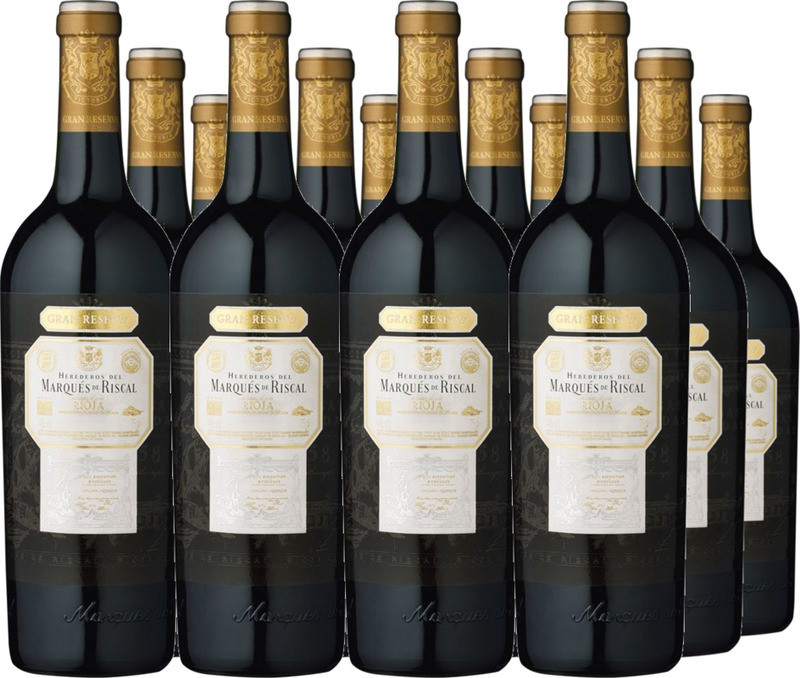 12er Vorteilspaket Marqués de Riscal Gran Reserva Rioja DOCa
