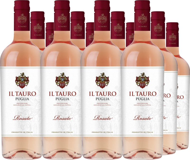 12er Vorteilspaket Il Tauro Rosato Puglia IGT