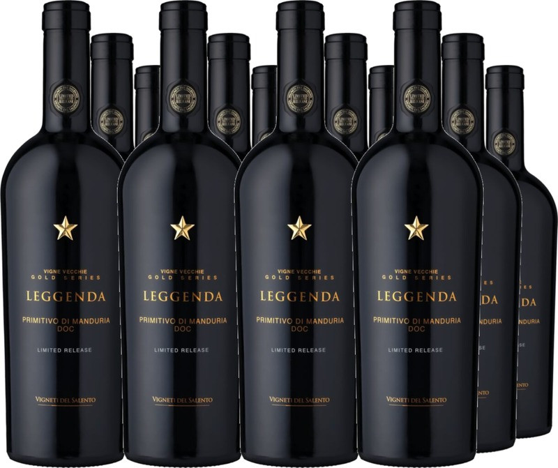 12er Vorteilspaket Vigne Vecchie »Leggenda« Primitivo di Manduria