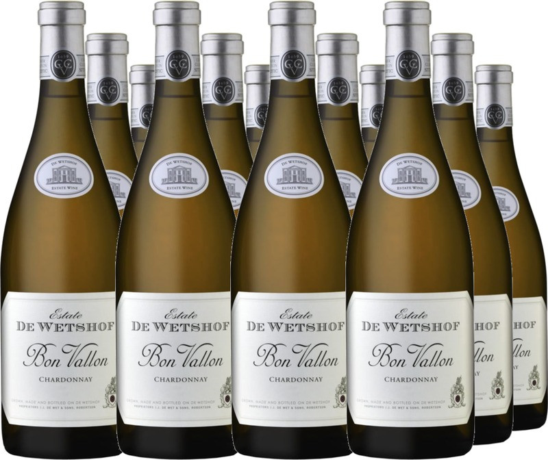 12er Vorteilspaket De Wetshof Estate Bon Vallon Chardonnay W.O. Robertson