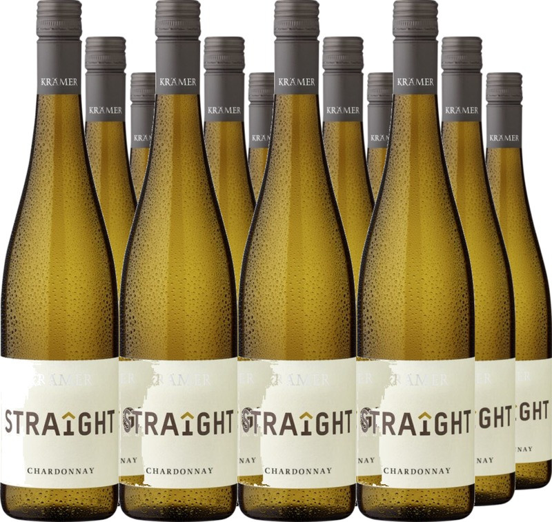 12er Vorteilspaket Krämer Straîght Chardonnay QbA trocken