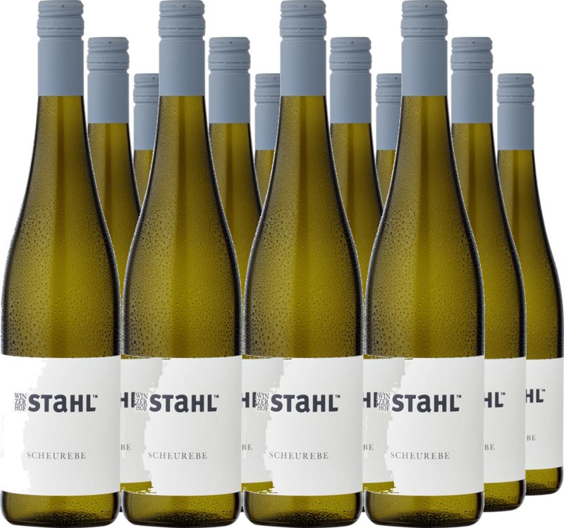 12er Vorteilspaket Stahl Scheurebe