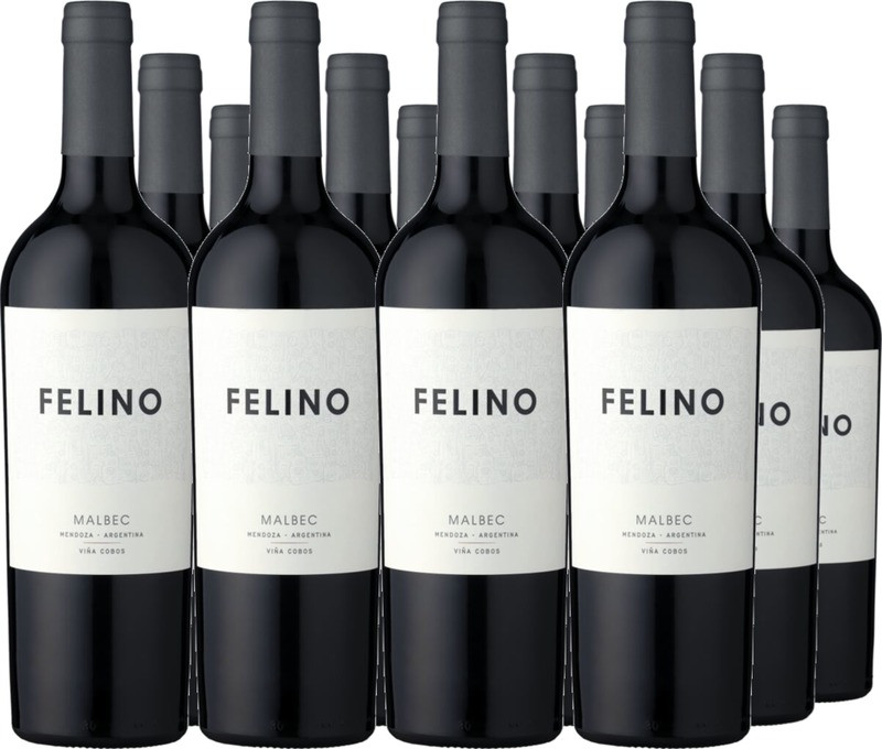 12er Vorteilspaket Vina Cobos 'Felino' Malbec Mendoza