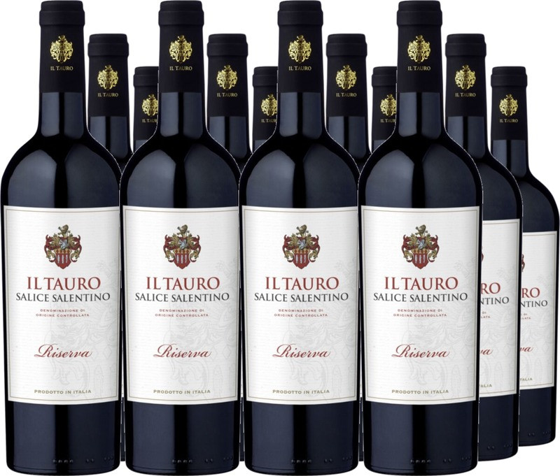 12er Vorteilspaket Salice Salentino Il Tauro DOC