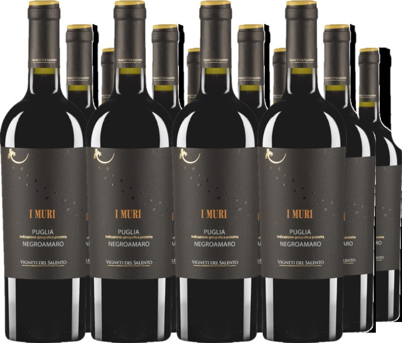 12er Vorteilspaket Farnese I Muri Negroamaro