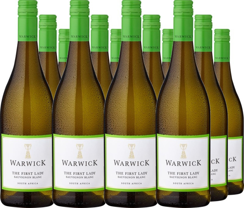 12er Vorteilspaket Warwick Estate „The First Lady“ Sauvignon Blanc Western Cape
