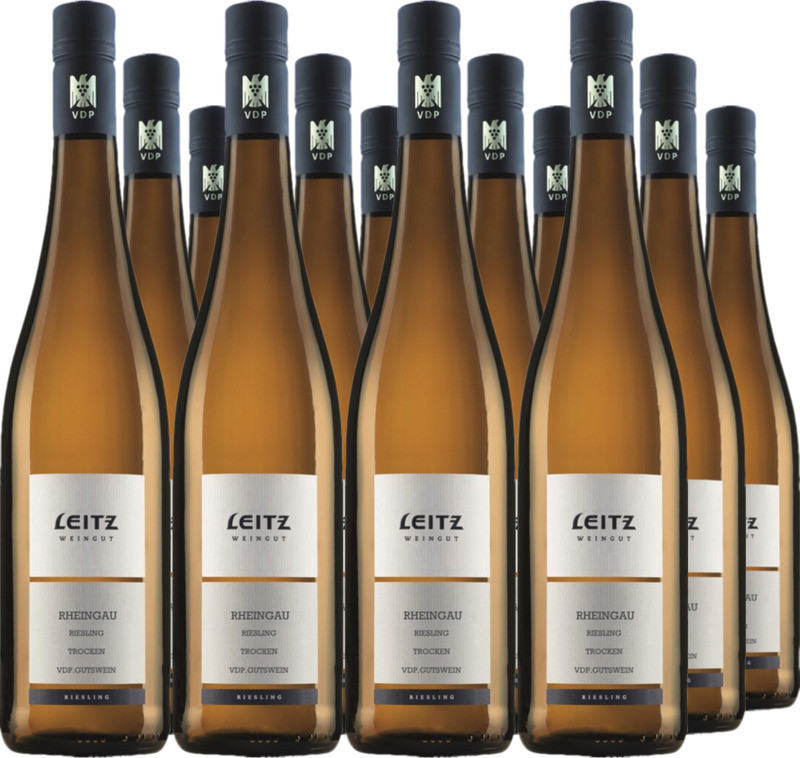 12er Vorteilspaket Leitz Riesling trocken VDP Gutswein