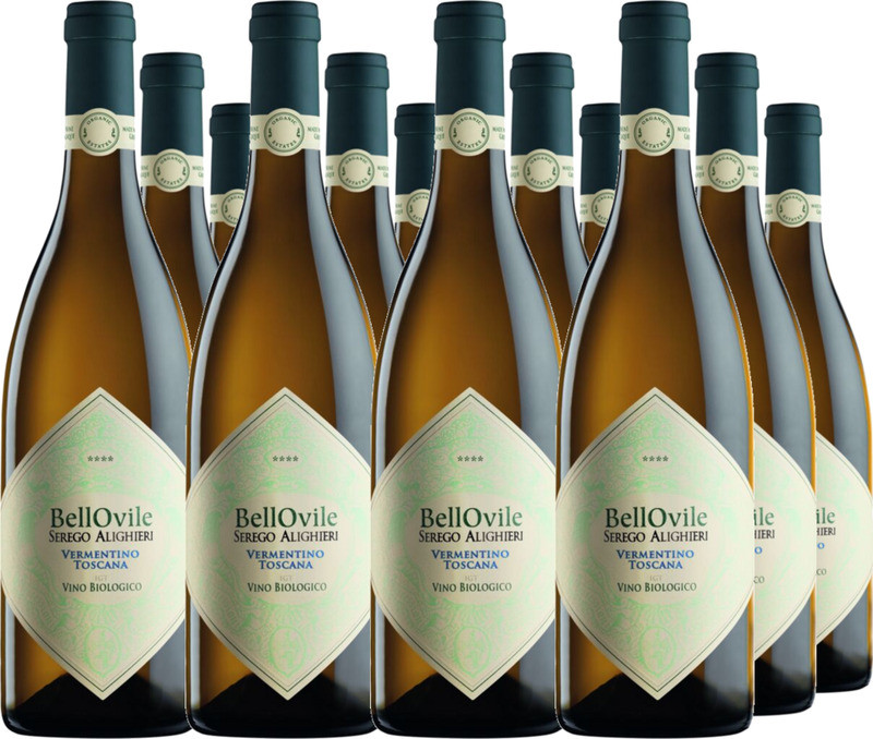12er Vorteilspaket Serego Alighieri »BellOvile«  Vermentino Toscana -
