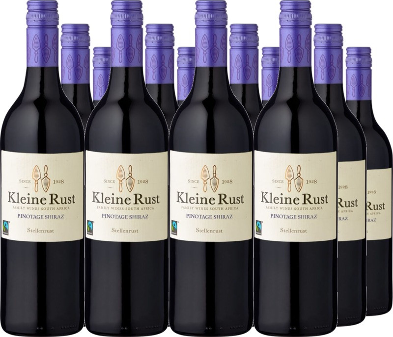 12er Vorteilspaket Kleine Rust Pinotage Shiraz Stellenbosch