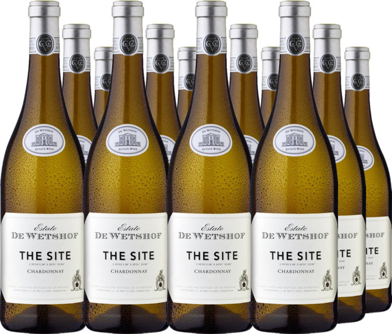 12er Vorteilspaket De Wetshof Estate The Site Chardonnay W.O. Robertson