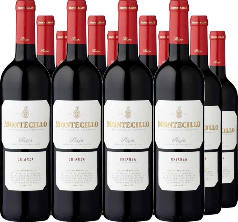 12er Vorteilspaket Montecillo Crianza Rioja DOCa