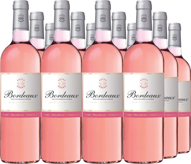12er Vorteilspaket Rosé Bordeaux AOC
