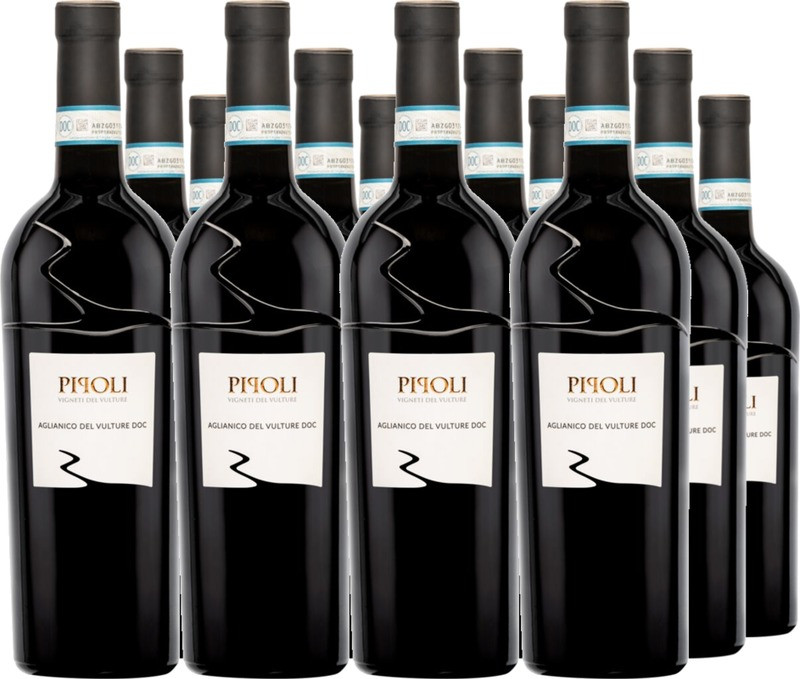 12er Vorteilspaket Pipoli Aglianico del Vulture