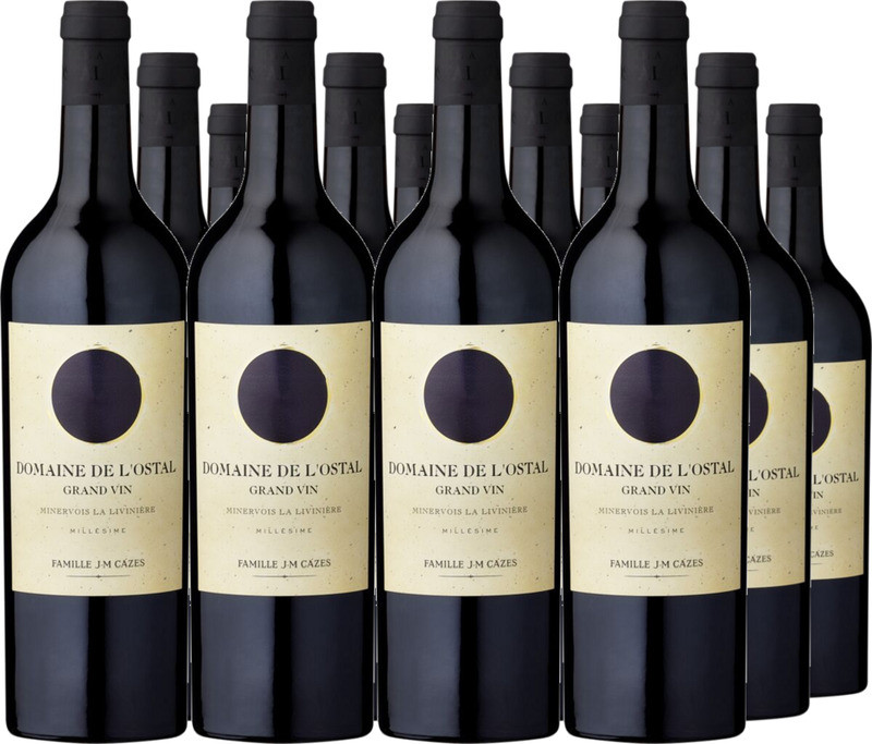 12er Vorteilspaket Domaine de L’Ostal Grand Vin Minervois La Livinière AOC