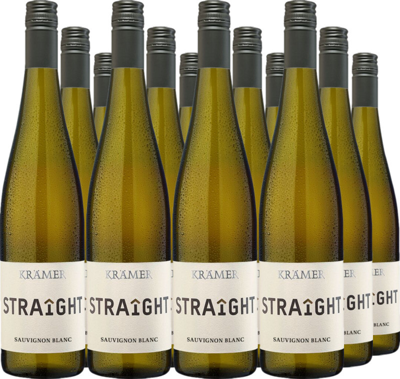 12er Vorteilspaket Krämer Straîght Sauvignon Blanc QbA trocken