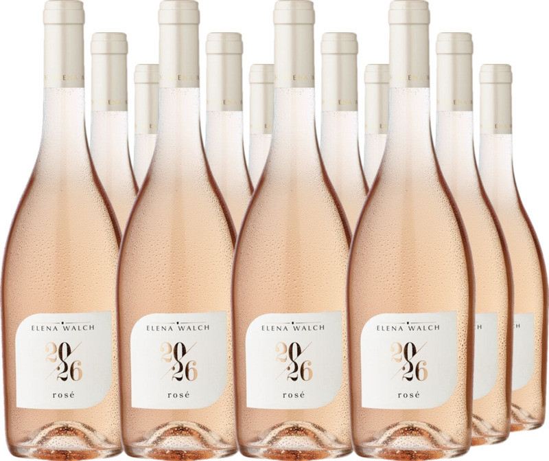 12er Vorteilspaket Elena Walch Rosé 20/26 Vigneti delle Dolomiti IGT