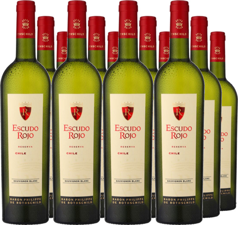 12er Vorteilspaket Escudo Rojo Sauvignon Blanc Valle de Casablanca