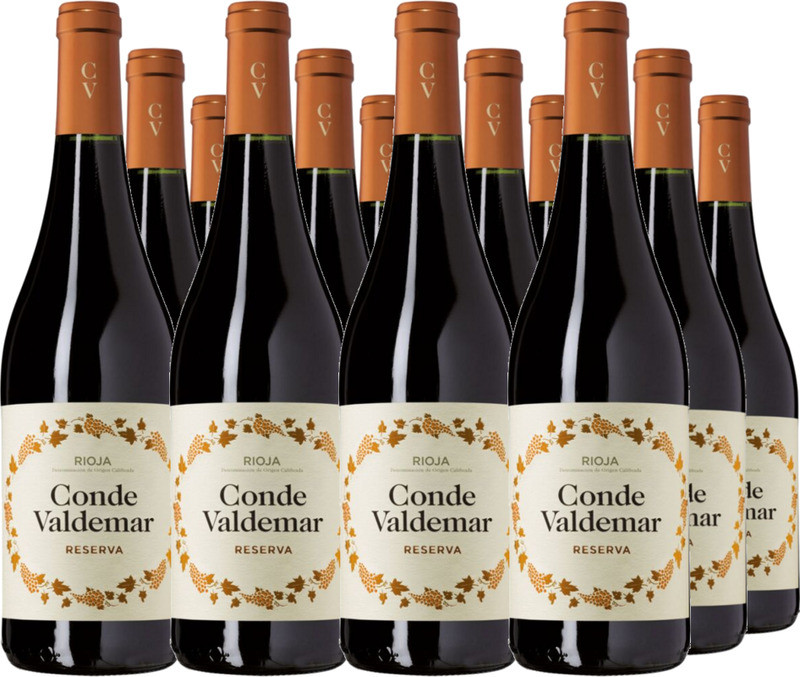 12er Vorteilspaket Conde Valdemar Reserva Rioja DOCa