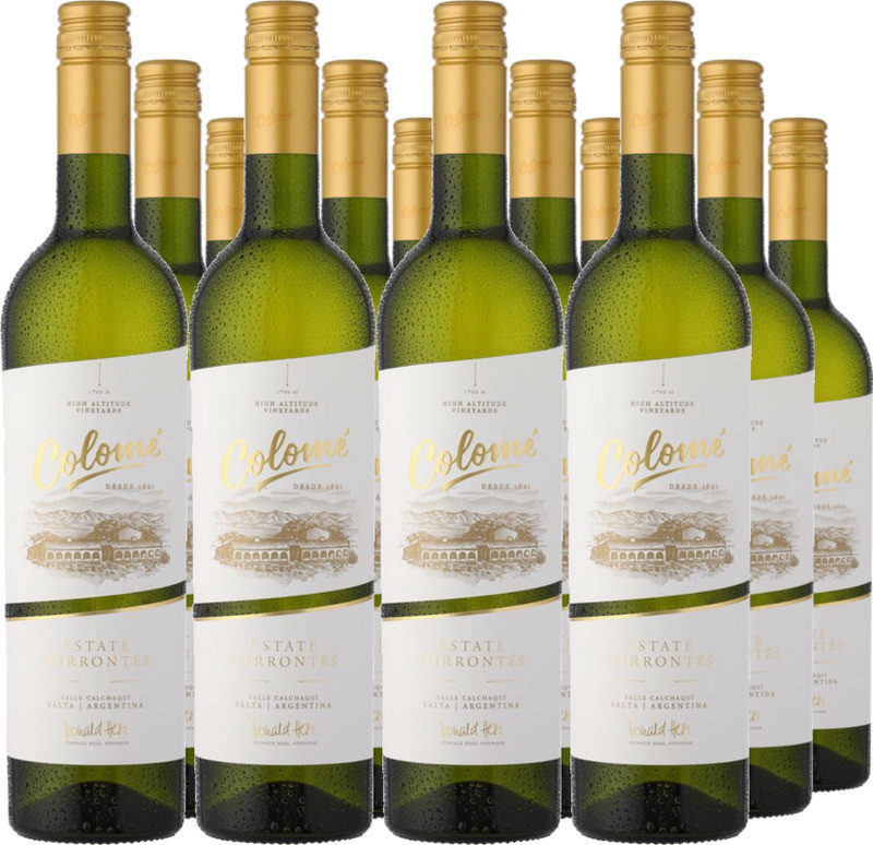 12er Vorteilspaket Colomé Torrontés Valle Calchaquí Salta