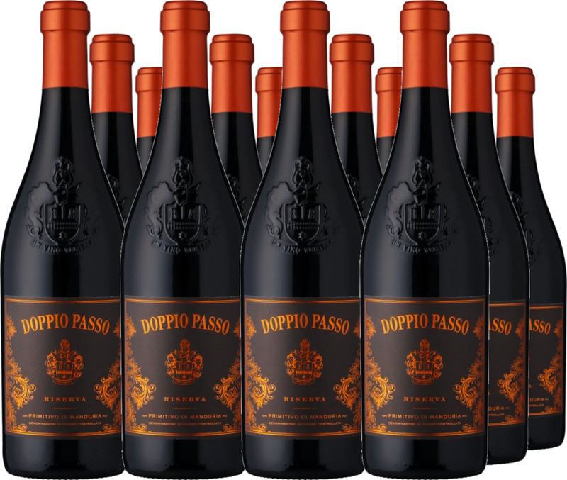 12er Vorteilspaket Doppio Passo Primitivo di Manduria Riserva