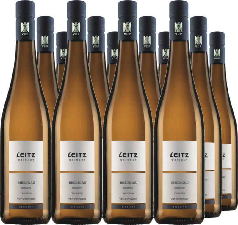 12er Vorteilspaket Leitz Riesling trocken VDP Gutswein