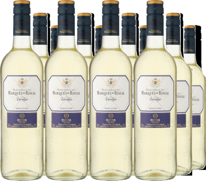12er Vorteilspaket Marqués de Riscal Blanco Rueda DO