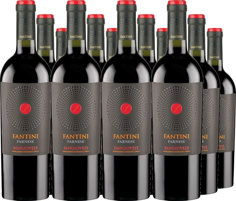 12er Vorteilspaket Fantini Sangiovese Terre di Chieti IGT