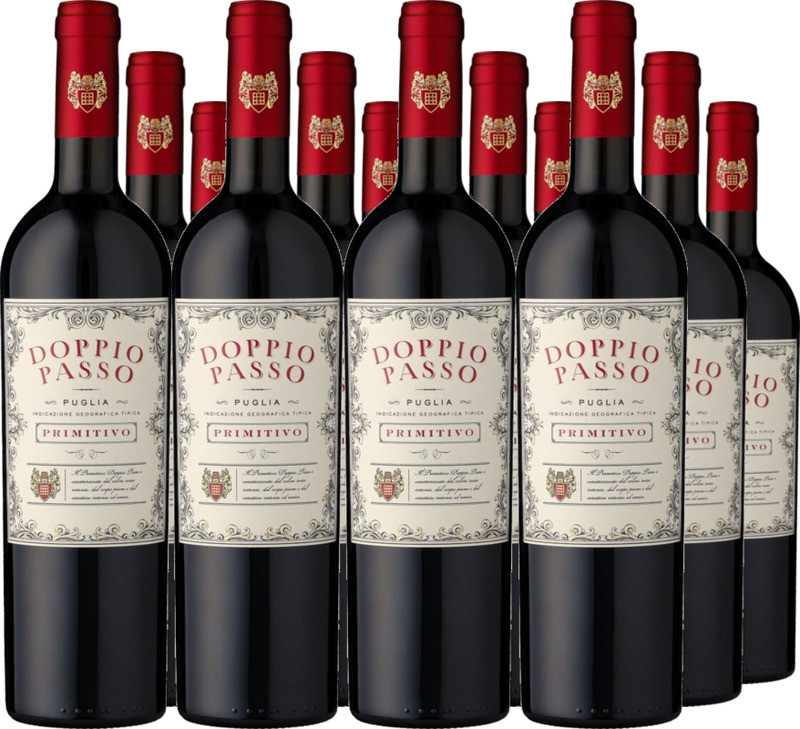 12er Vorteilspaket Doppio Passo Primitivo Puglia IGT