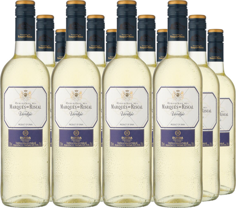 12er Vorteilspaket Marqués de Riscal Blanco Rueda DO