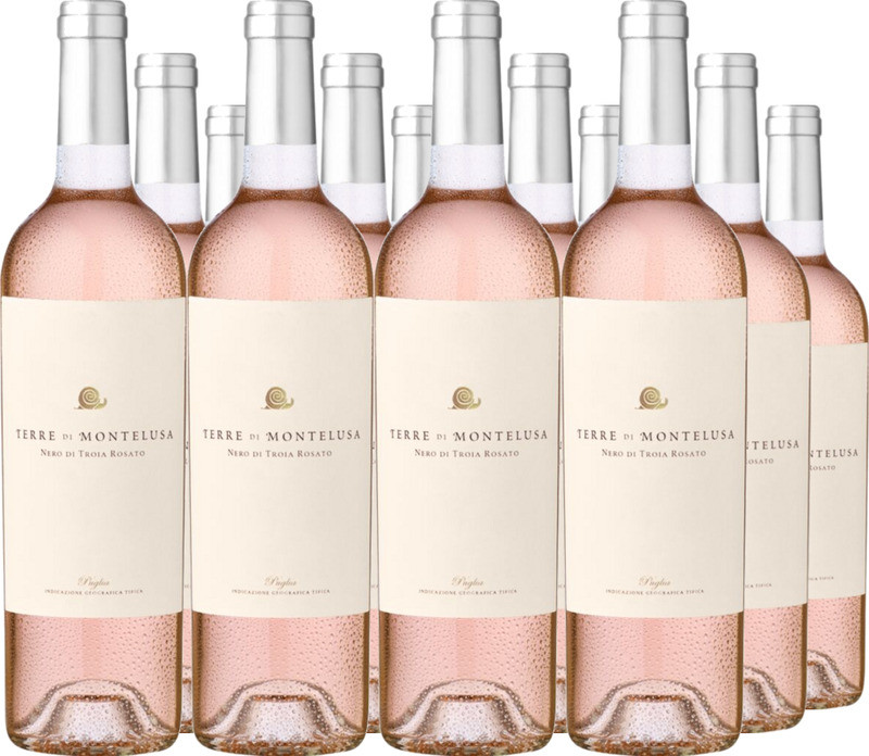 12er Vorteilspaket Terre di Montelusa Nero di Troia Rosato