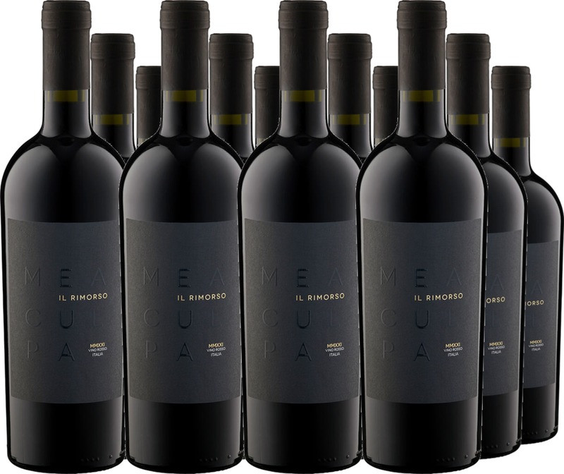 12er Vorteilspaket Mea Culpa Vino Rosso Il Rimorso