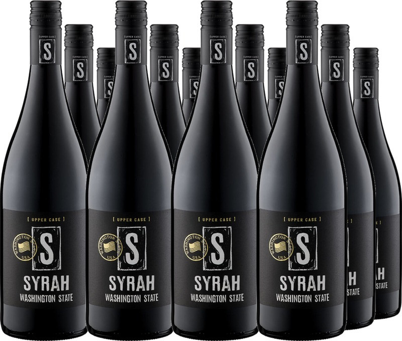 12er Vorteilspaket UPPER CASE 'S' Syrah - Washington State