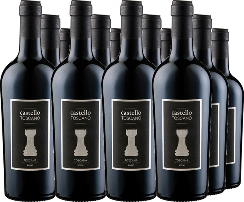 12er Vorteilspaket Rosso Toscano 'Castello Toscano' IGT