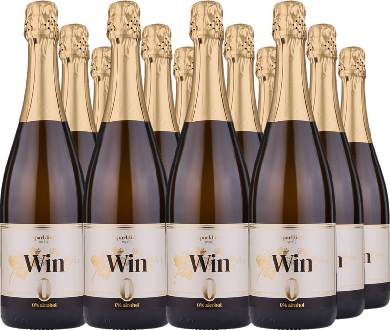 12er Vorteilspaket WIN Sparkling Verdejo - alkoholfrei