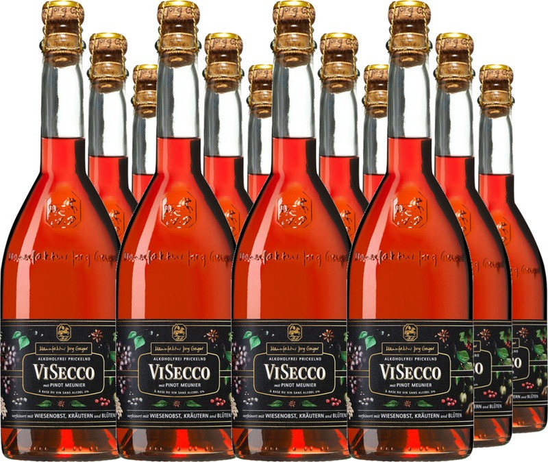 12er Vorteilspaket VISECCO mit Pinot Meunier - alkoholfrei
