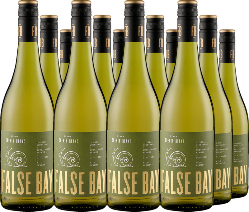 12er Vorteilspaket False Bay Slow Chenin Blanc