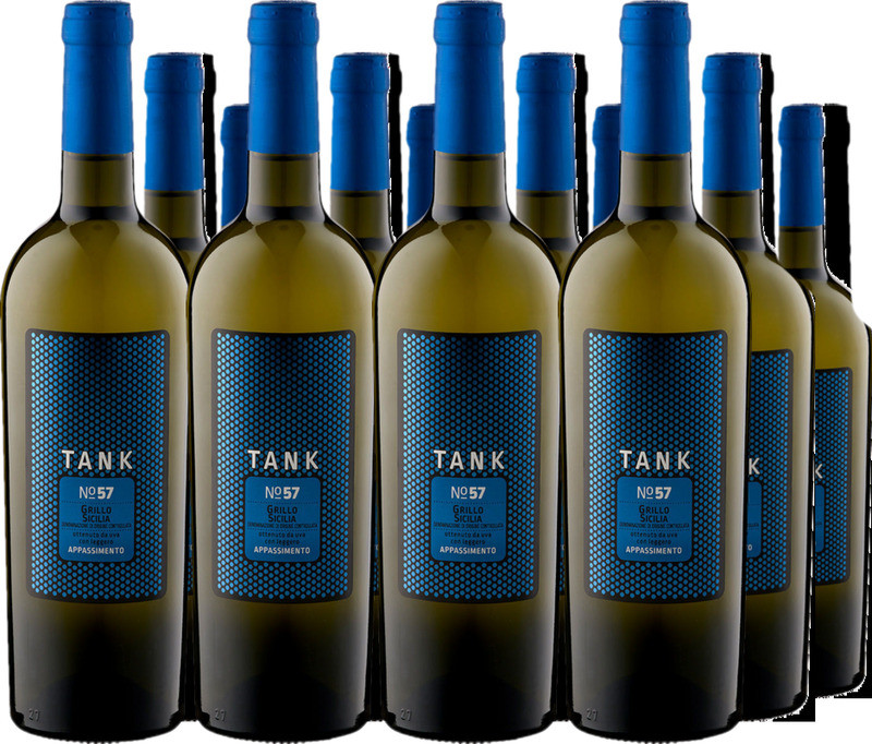 12er Vorteilspaket TANK 57 Grillo Sicilia DOC Appassimento