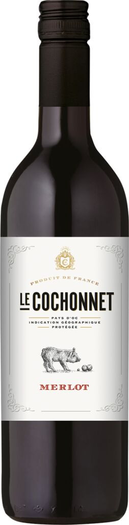 Le Cochonnet Merlot - 1l 2022 BADET CLEMENT & CO. Vins de France (Vins