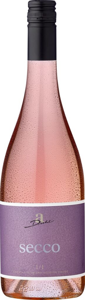 A. Diehl Secco »eins zu eins« Rosé  Wein- und Sektgut-Destillerie Diehl Pfalz